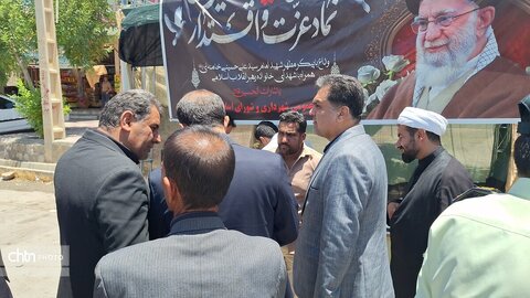 گزارش تصویری بازدید میدانی مدیرکل میراث فرهنگی و فرماندار دنا  از موکب‌های محور یاسوج-اصفهان