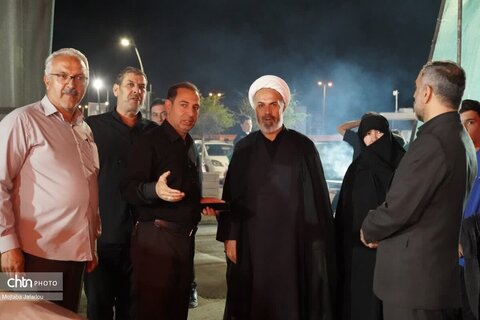 خدمت‌رسانی موکب‌های عوارضی زنجان–قزوین به زائران مراسم تشییع رهبر شهید