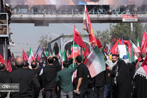 مراسم تشییع رهبر شهید