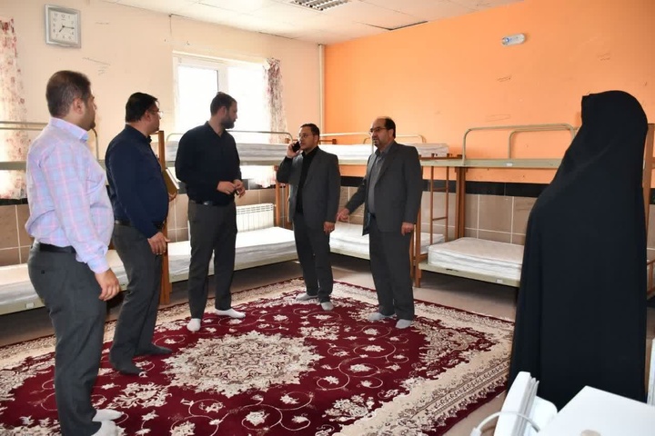 آمادگی مدارس مه‌ولات برای اسکان زائران مراسم تشییع رهبر شهید انقلاب اسلامی