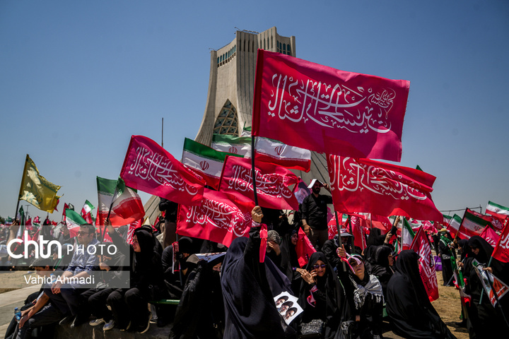 مراسم تشییع پیکر مطهر آقای شهید ایران