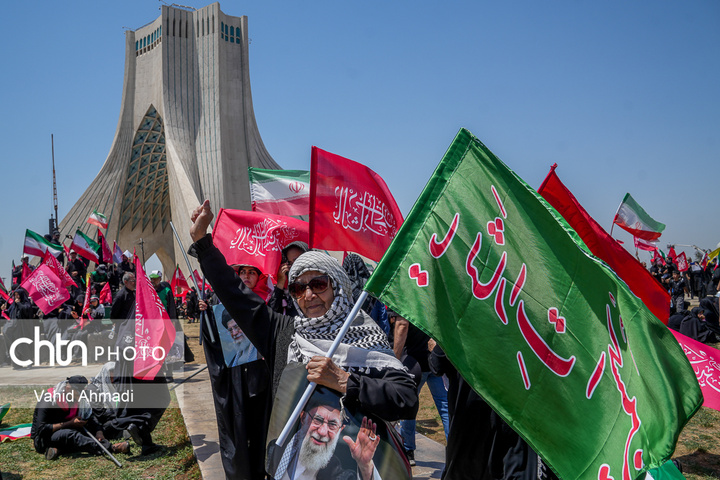 مراسم تشییع پیکر مطهر آقای شهید ایران
