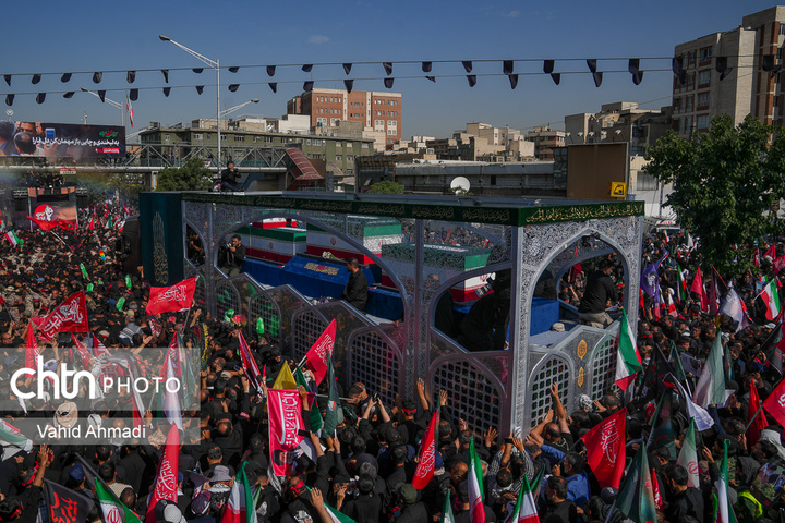مراسم تشییع پیکر مطهر آقای شهید ایران