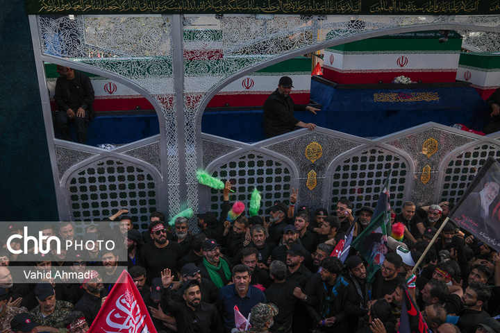 مراسم تشییع پیکر مطهر آقای شهید ایران