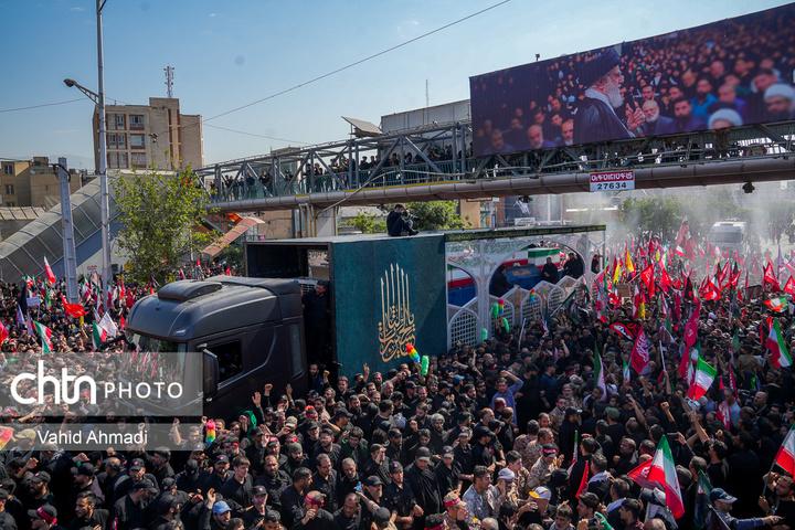 مراسم تشییع پیکر مطهر آقای شهید ایران