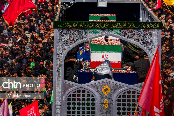 مراسم تشییع پیکر مطهر آقای شهید ایران