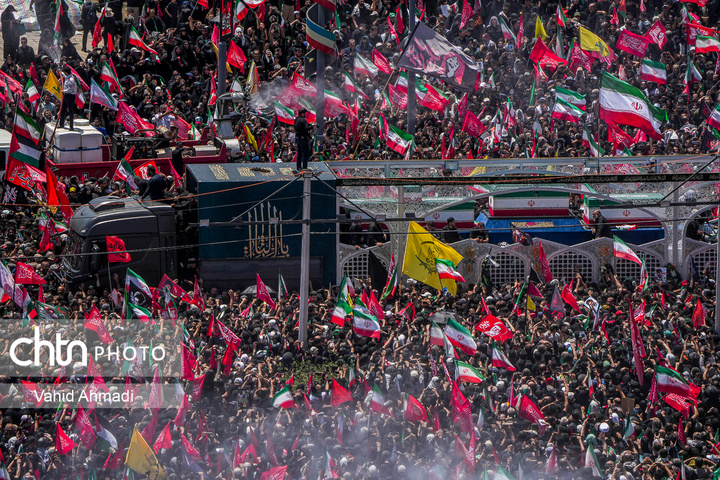 مراسم تشییع پیکر مطهر آقای شهید ایران