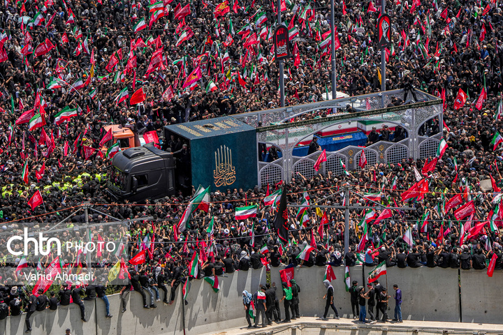 مراسم تشییع پیکر مطهر آقای شهید ایران
