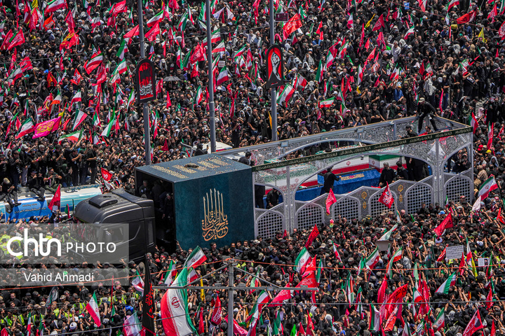 مراسم تشییع پیکر مطهر آقای شهید ایران