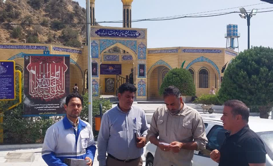 بازدید از تاسیسات گردشگری گرمه برای میزبانی آیین تشییع رهبر شهید