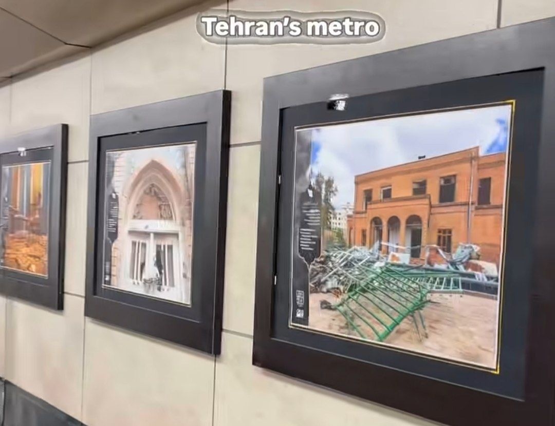 بازتاب جهانی خسارت‌های میراث‌فرهنگی ایران/ ۸۱ اینفلوئنسر بین‌المللی از کاخ گلستان و نمایشگاه عکس «ایستاده در غبار» در ایستگاه‌های مترو بازدید کردند&nbsp;