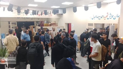 گزارش تصویری از میزبانی گرم شهرستان رباط کریم از زائران مراسم تشییع قائد امت