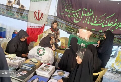 گزارش تصویری از میزبانی گرم شهرستان رباط کریم از زائران مراسم تشییع قائد امت