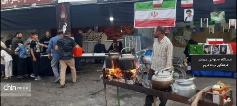 گزارش تصویری از میزبانی گرم شهرستان رباط کریم از زائران مراسم تشییع قائد امت