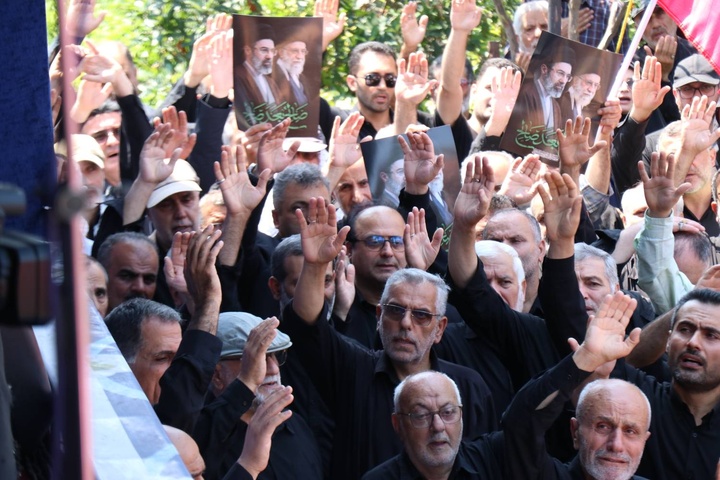 مراسم سوگواری آقای شهید ایران در رشت