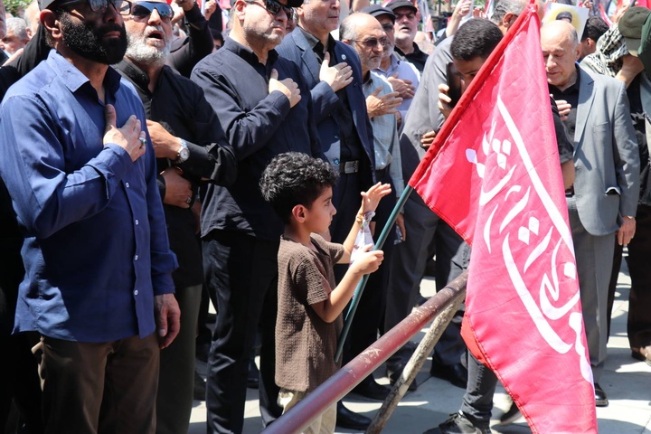 مراسم سوگواری آقای شهید ایران در رشت