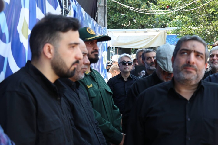 مراسم سوگواری آقای شهید ایران در رشت