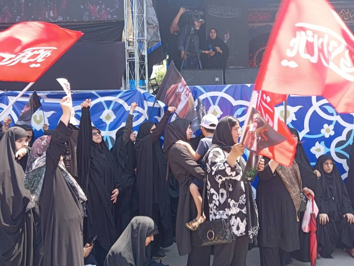 مراسم سوگواری آقای شهید ایران در رشت