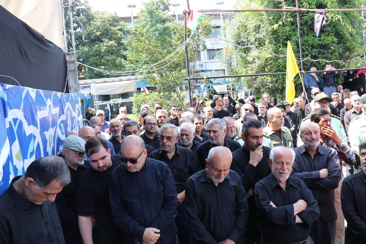 مراسم سوگواری آقای شهید ایران در رشت