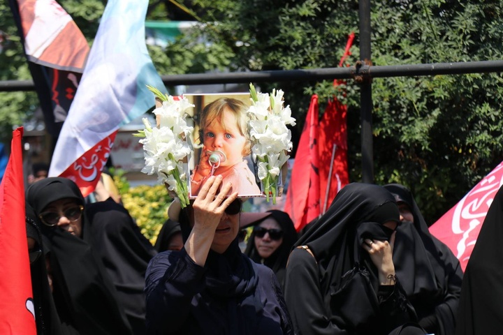 مراسم سوگواری آقای شهید ایران در رشت