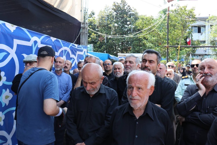 مراسم سوگواری آقای شهید ایران در رشت