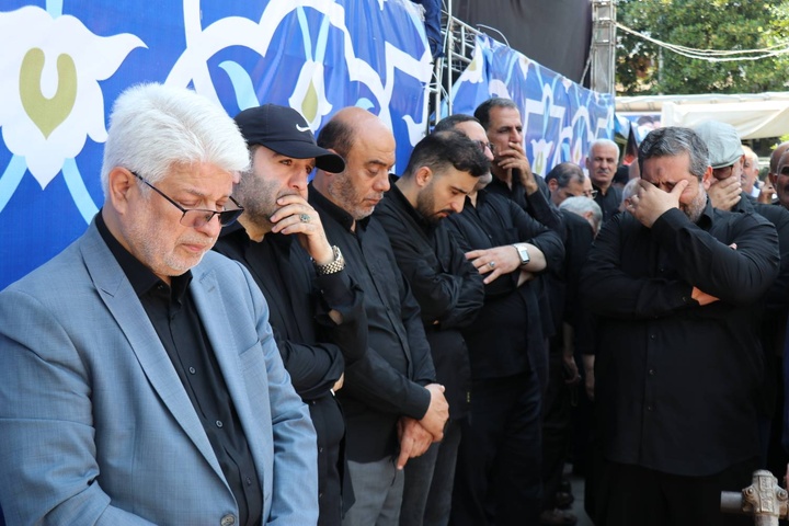 مراسم سوگواری آقای شهید ایران در رشت