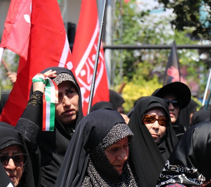 مراسم سوگواری آقای شهید ایران در رشت