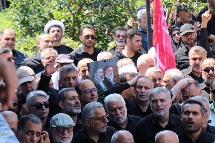 مراسم سوگواری آقای شهید ایران در رشت