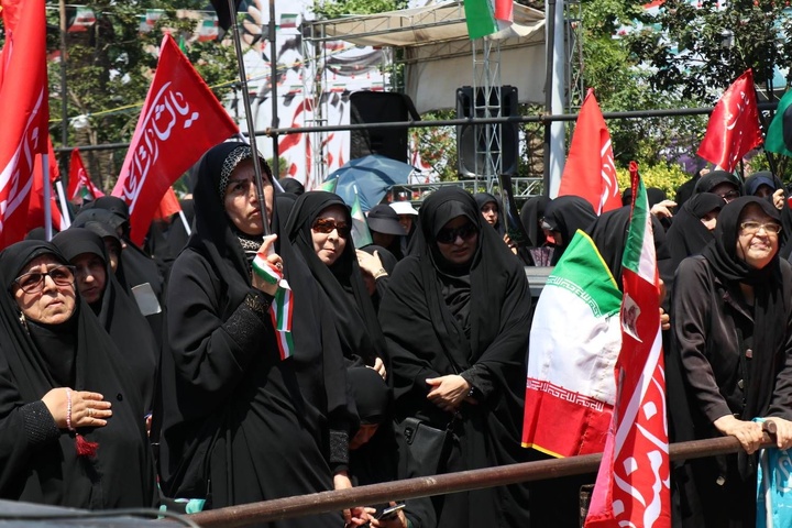 مراسم سوگواری آقای شهید ایران در رشت