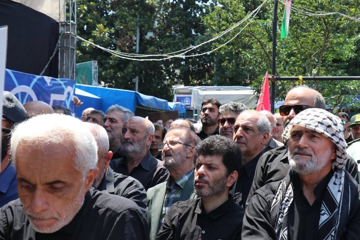 مراسم سوگواری آقای شهید ایران در رشت