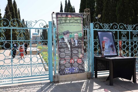 گرامیداشت یاد رهبر شهید انقلاب در اماکن تاریخی فارس