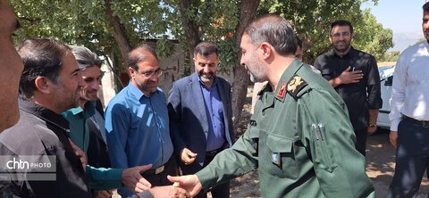 گزارش تصویری/ بازدید میدانی فرمانده سپاه فتح و مدیرکل میراث فرهنگی از اردوگاه گردشگری پارک جنگلی یاسوج
