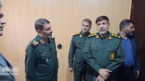 گزارش تصویری/ بازدید میدانی فرمانده سپاه فتح و مدیرکل میراث فرهنگی از اردوگاه گردشگری پارک جنگلی یاسوج