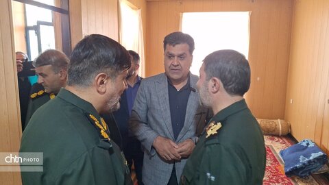 گزارش تصویری/ بازدید میدانی فرمانده سپاه فتح و مدیرکل میراث فرهنگی از اردوگاه گردشگری پارک جنگلی یاسوج