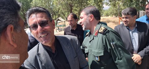 گزارش تصویری/ بازدید میدانی فرمانده سپاه فتح و مدیرکل میراث فرهنگی از اردوگاه گردشگری پارک جنگلی یاسوج