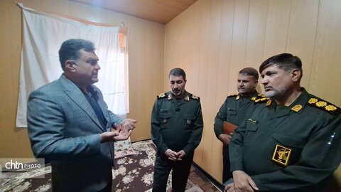 گزارش تصویری/ بازدید میدانی فرمانده سپاه فتح و مدیرکل میراث فرهنگی از اردوگاه گردشگری پارک جنگلی یاسوج