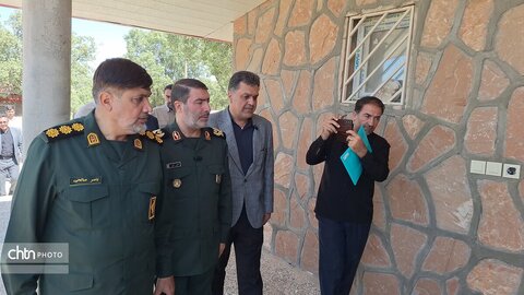 گزارش تصویری/ بازدید میدانی فرمانده سپاه فتح و مدیرکل میراث فرهنگی از اردوگاه گردشگری پارک جنگلی یاسوج