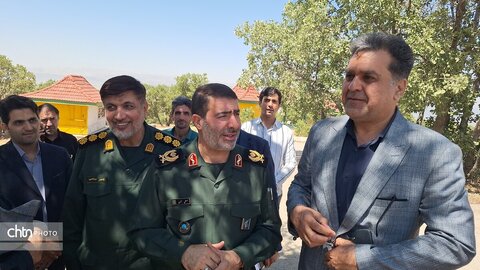 گزارش تصویری/ بازدید میدانی فرمانده سپاه فتح و مدیرکل میراث فرهنگی از اردوگاه گردشگری پارک جنگلی یاسوج