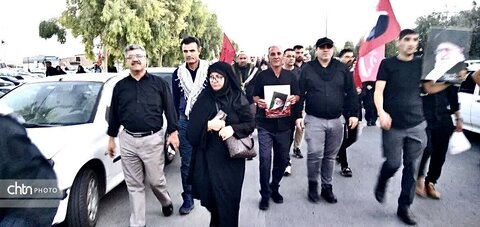حضور مدیران و کارکنان میراث‌فرهنگی خوزستان در آیین تشییع پیکر رهبر انقلاب در قم