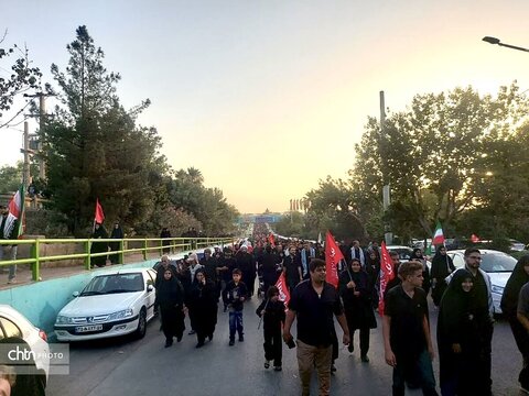 حضور مدیران و کارکنان میراث‌فرهنگی خوزستان در آیین تشییع پیکر رهبر انقلاب در قم
