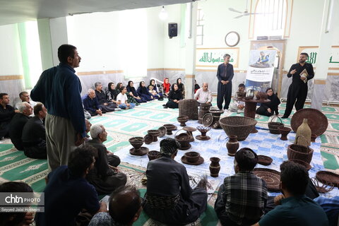 گزارش تصویری کارگاه تخصصی ارغوان بافی در روستای دیوزناو