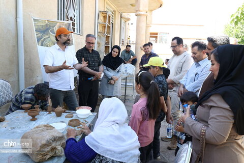 گزارش تصویری کارگاه تخصصی سفالگری سنتی در زیویه