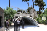 استقرار پایگاه امدادی و بیمارستان صحرایی در مجموعه فرهنگی تاریخی تاریخی نادری