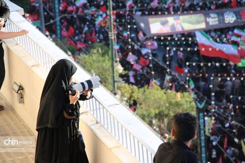 مراسم تشییع و تدفین آقای شهید ایران  در جوار امام رئوف مشهدالرضا (ع)