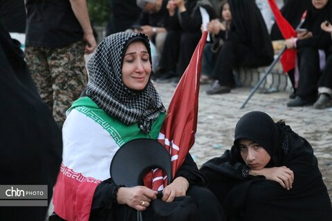 مراسم تشییع و تدفین آقای شهید ایران  در جوار امام رئوف مشهدالرضا (ع)