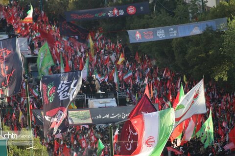 مراسم تشییع و تدفین آقای شهید ایران  در جوار امام رئوف مشهدالرضا (ع)