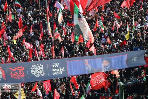 مراسم تشییع و تدفین آقای شهید ایران  در جوار امام رئوف مشهدالرضا (ع)