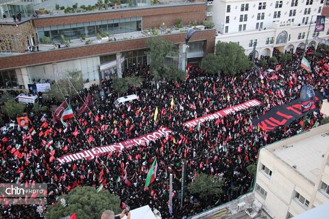 مراسم تشییع و تدفین آقای شهید ایران  در جوار امام رئوف مشهدالرضا (ع)
