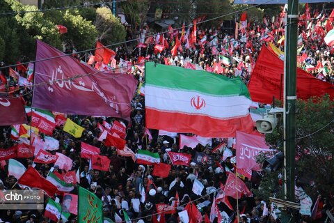 مراسم تشییع و تدفین آقای شهید ایران  در جوار امام رئوف مشهدالرضا (ع)
