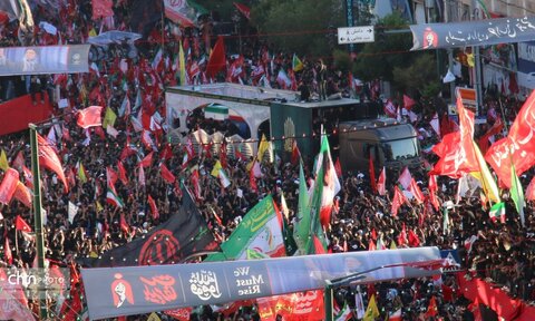 مراسم تشییع و تدفین آقای شهید ایران  در جوار امام رئوف مشهدالرضا (ع)